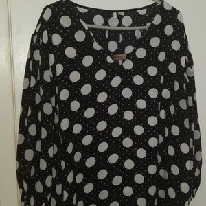 Cute polka dot shirt